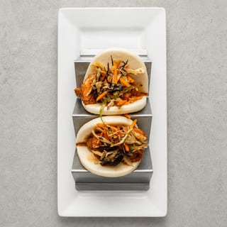 General Tso Steamed Buns